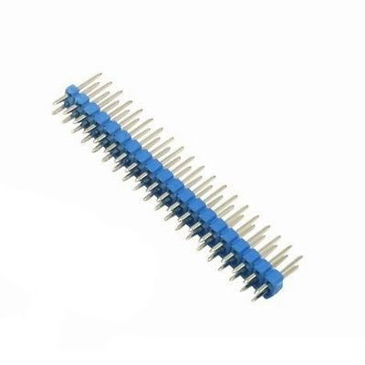 Colour Male 40 Pin (2x20) 2.54mm Header for Raspberry Pi Zero + Reset/TV Pins