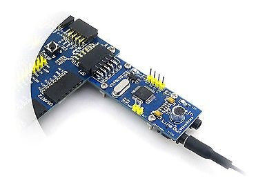 VS1003B MP3 Board Control Interface Audio in/output Connector On board Microphon
