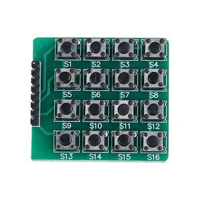 8 pin 4x4 Matrix 16 Keys Button Keypad  Module for Arduino Raspberry Pi