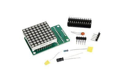 MAX7219 8x8 Red Dot Matrix Module Display Module Kit for Raspberry Pi Arduino