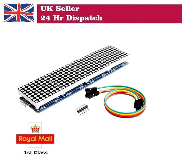 MAX7219 Dot Matrix 4 In One Display Module For Arduino Raspberry Pi PIC Pi ARM