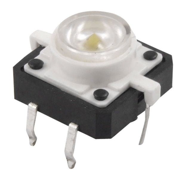 LED Lamp Momentary Tactile Push Button Switch 4 Pin PCB 12 x 12 x 7mm 5 PCS