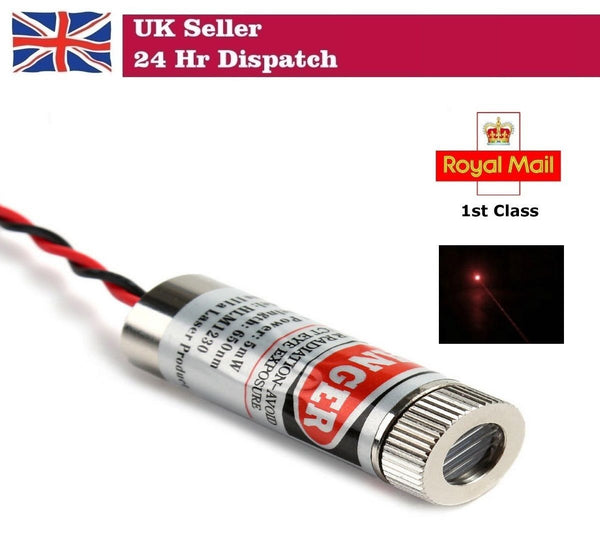 650nm RED DOT Laser Module 5V Industrial Grade