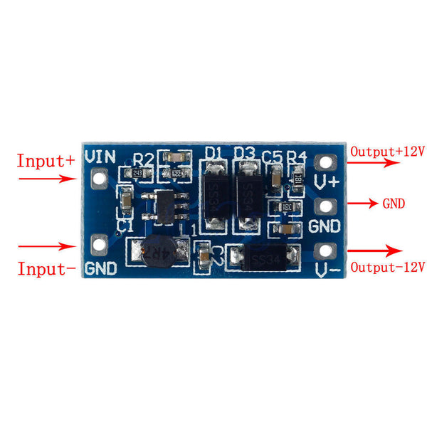 ±12V Power Supply Module 2.8V ~ 5.5V Input Output 5V DC-DC Converter Board