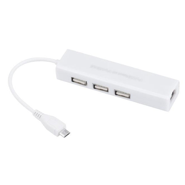 Micro USB OTG HUB AND RJ45 LAN Adapter for Raspberry Pi Zero