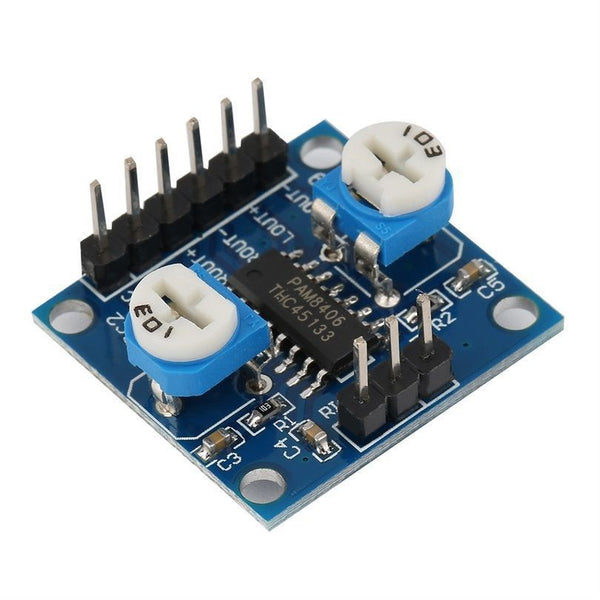 2 x 5W PAM8406 Digital Amplifier Board w/ Volume Potentiometer Stereo Noise