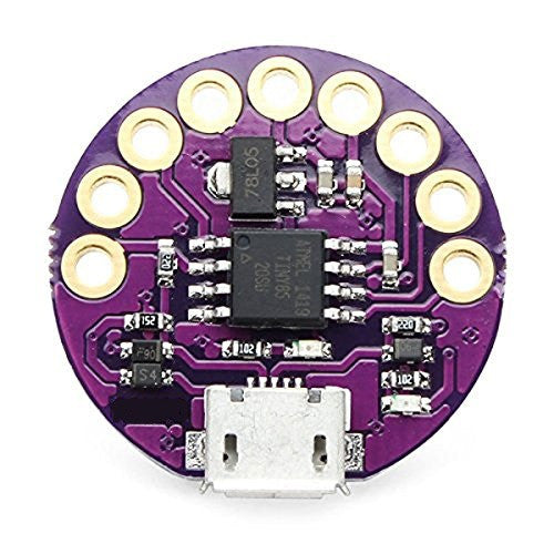 LilyTiny LilyPad Micro USB ATtiny85 Wearable Module Development Board Arduino Pi