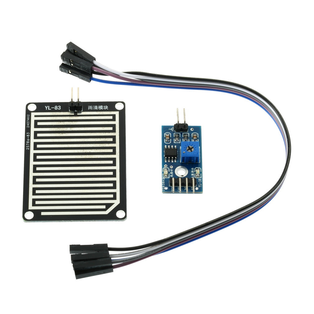 Rain Water Rain Drop Detection Sensor Module for Arduino Raspberry Pi