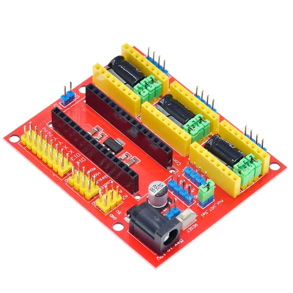 CNC Shield V4 3D Printer A4988 DRV8825 3-Axis Stepper Driver Board Arduino