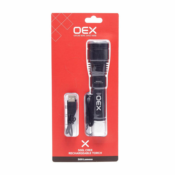 OEX Rechargeable CREE Torch