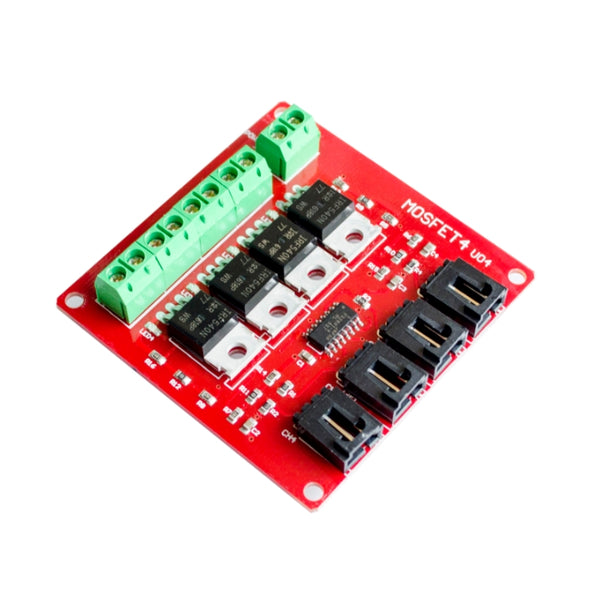 Four Channel 4 Route MOSFET Button IRF540 V2.0+ MOSFET Switch Module