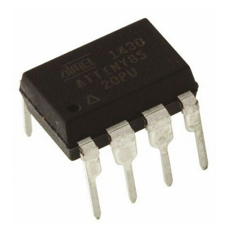 ATTINY85 20PU 8bit AVR Microcontroller 20MHz 8 kB Flash 8-Pin PDIP