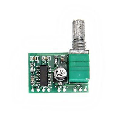 PAM8403 5V Digital Amplifier Board 2 x 3 W Class D with Switch Potentiometer