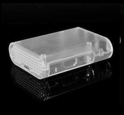 Transparent Clear ABS Plastic Case  Enclosure for Raspberry Pi 2 3 B 2+