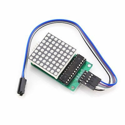 MAX7219 Dot Matrix MCU LED Display Control Module For Arduino Raspberry Pi