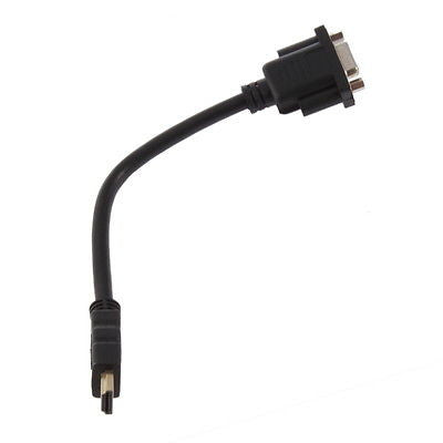 HDMI Male to VGA HD-15 Male 15 pin Adapter Cable For HDTV