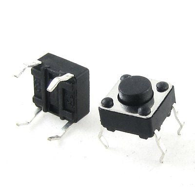 6mm x 6mm x 4mm DIP Push Button Momentary Tactile Switch 4 Pin 5 / 10 / 20 pcs