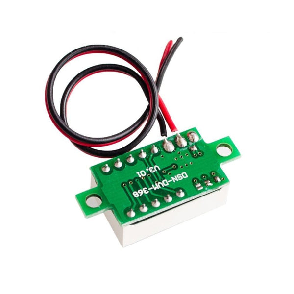 Mini DC 3.0-30V Red LED Panel Voltmeter Raspberry Pi  Arduino NEW