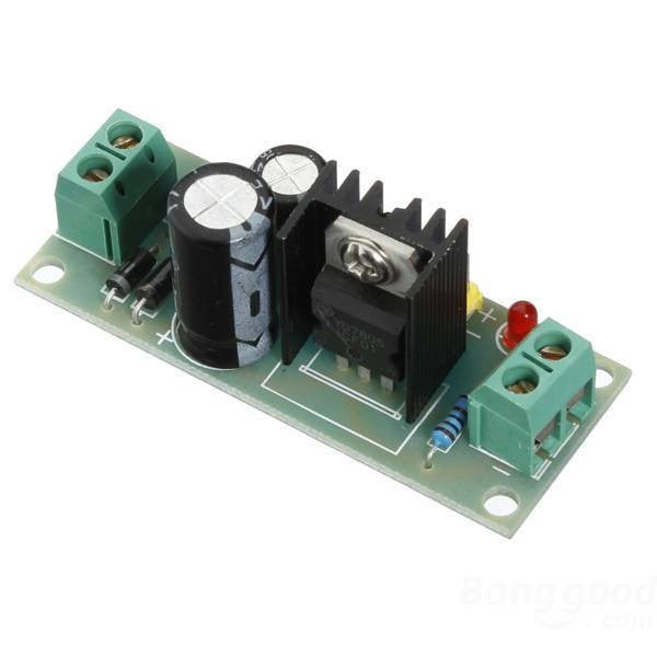 L7805 LM7805 Three Terminal Voltage Regulator Module Power Supply 7.5V-20 to 5V