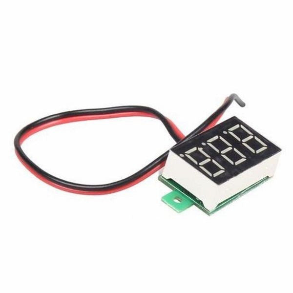 Mini DC 3.0-30V Red LED Panel Voltmeter Raspberry Pi  Arduino NEW