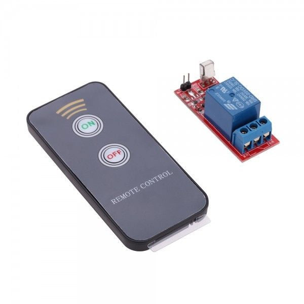 One 1 CH Channel 5V Relay Module with IR Infrared Remote Control Raspberry Pi