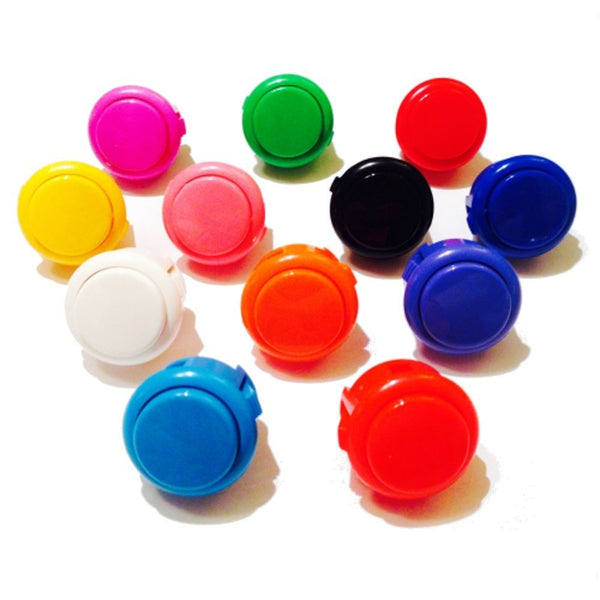 5 x OEM 30mm Push Buttons Arcade Sanwa OBSF-30 for Raspberry Pi