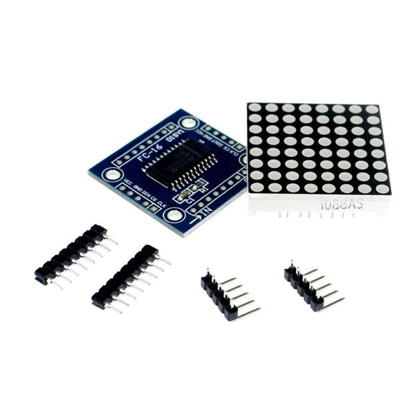 MAX7219 Dot Matrix Microcontroller Module KIT Raspberry Pi Arduino