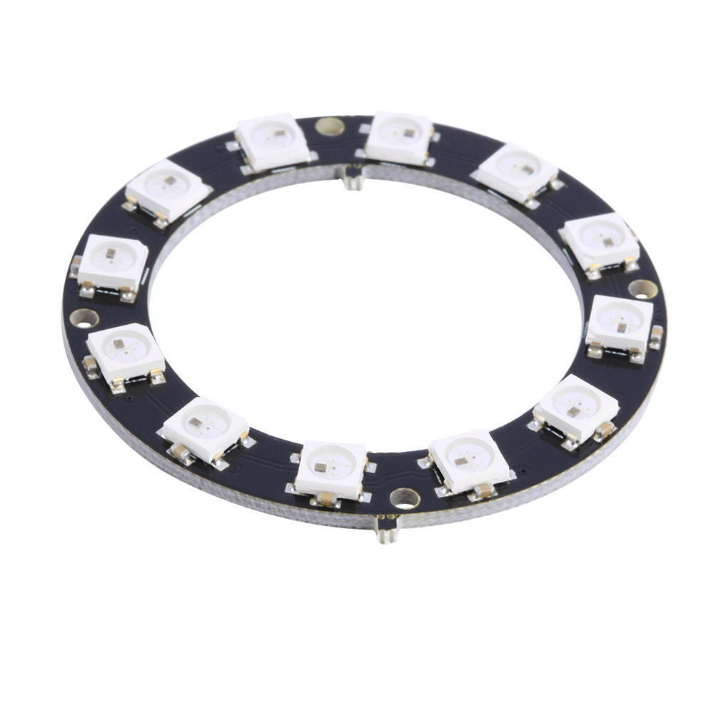 NeoPixel Ring - 12 x WS2812 5050 RGB LED Ring Board for Arduino Raspbe ...