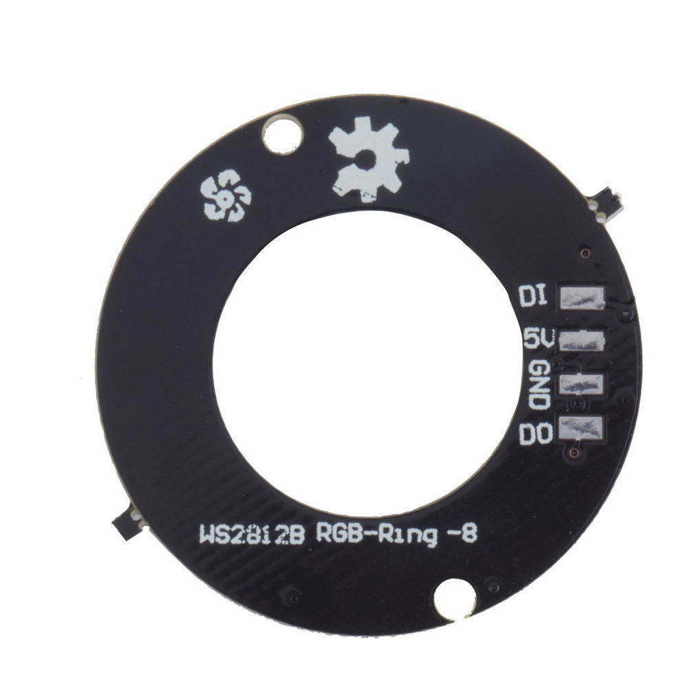 NeoPixel Ring - 8 x WS2812 5050 RGB LED Ring Board for Arduino Raspber ...