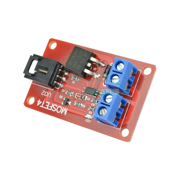 1 Channel 1 Route MOSFET Button IRF540 + MOSFET Switch Module for Arduino  Pi