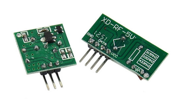 433Mhz RF Transmitter Receiver  For Arduino Raspberry Pi Wireless