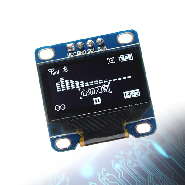 0.96" BLUE 12C Serial 128X64 OLED LCD LED Display Module for Arduino Pi