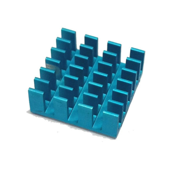 2 x COLOURED Quality Heatsinks with Thermal Adhesive for Raspberry Pi