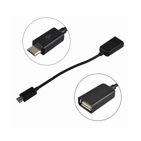 Micro USB Male to USB 2.0 Female OTG Cable for Raspberry Pi Zero