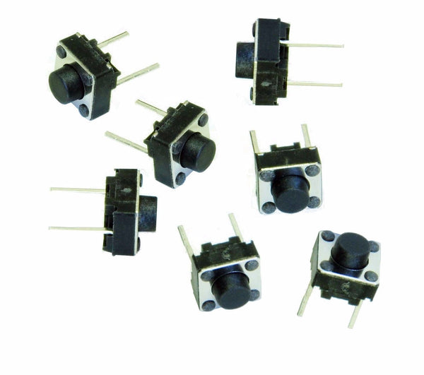 6mm x 6mm x 5mm DIP Push Button Momentary Tactile Switch 2 Pin 5 / 10 / 20 pcs