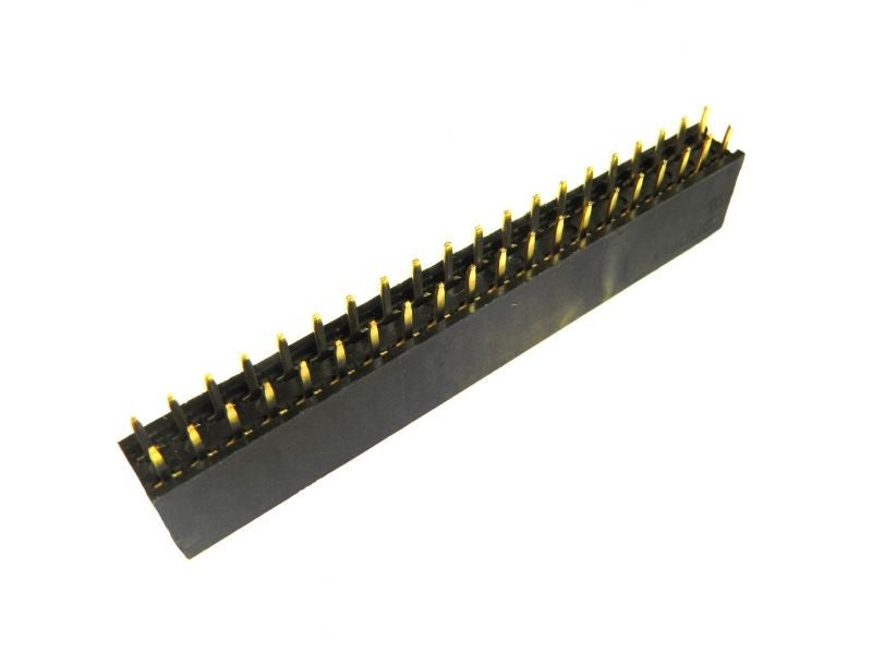 40 Pin GPIO 2x20 Female Header 2.54mm for Raspberry Pi Zero
