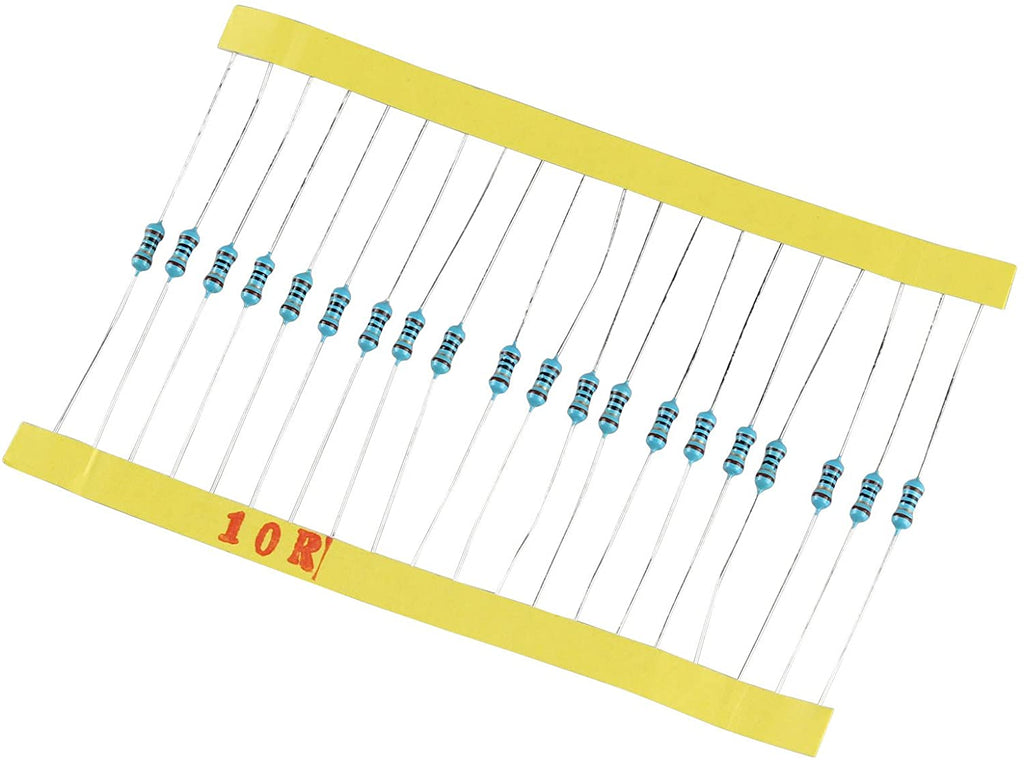 Arduino Kit Resistor Values 600PCS 1/4W Ceramic Metal Film Resistors Kit Set 30 Values Arduino Ras ...