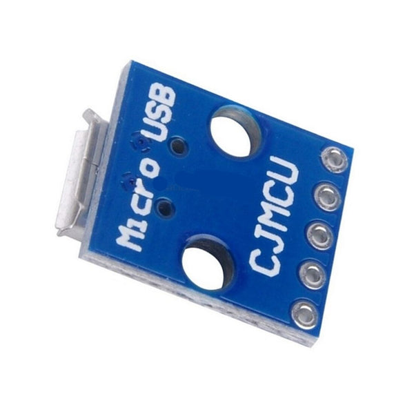 USB Micro-B Breakout Board Power Charging Converter Module
